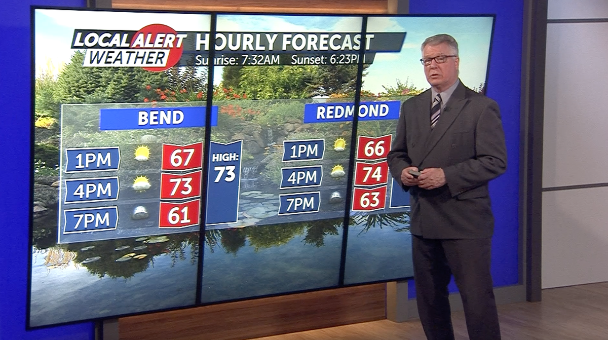 Mild and dry pattern this weekend, rain returns late Sunday KTVZ